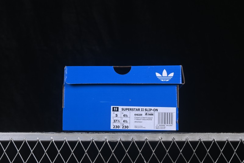 Adidas Originals Superstar Lace-Up Casual Sneakers with Shell Toe - KH8209