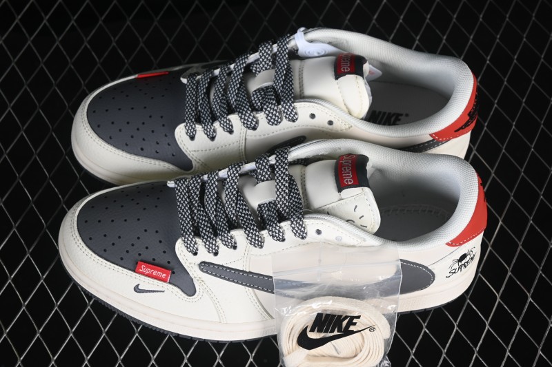 Nike Air Jordan 1 Low OG SP Travis Scott x Fragment Design Collaboration Sneakers - QW5088-210