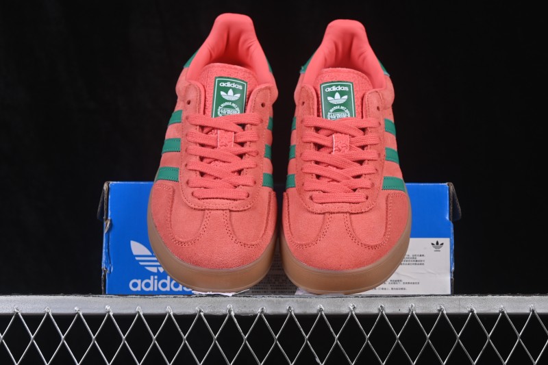 Adidas Originals Gazelle Indoor Retro Low-Top Casual Sneakers with Non-Slip and Abrasion-Resistant Sole - JH5407