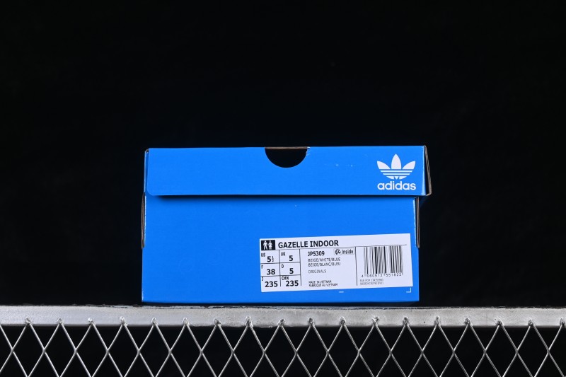 Adidas Originals Gazelle Indoor Retro Low-Top Casual Skateboarding Shoes with Non-Slip Wear-Resistant Sole - JP5309