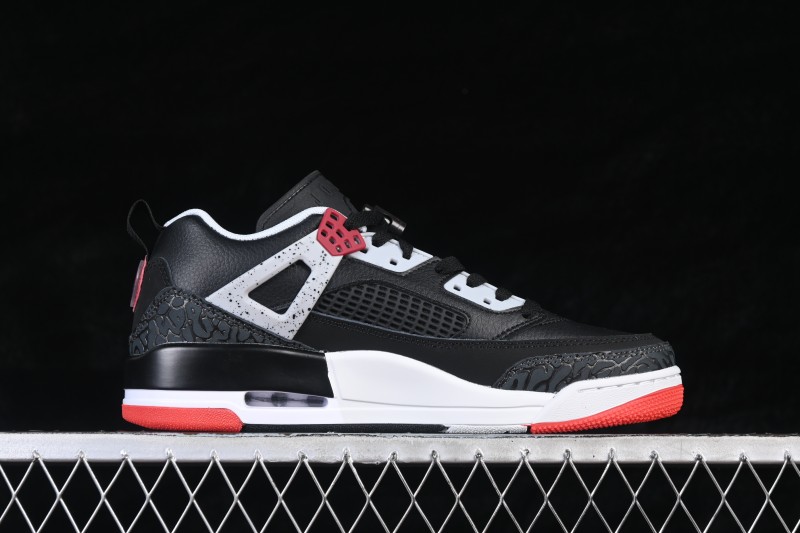 Jordan Spizike Low Basketball-Inspired Lifestyle Sneakers with Mixed Design Elements - FQ1759-009