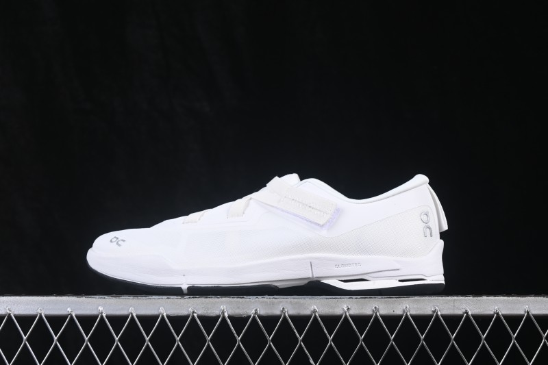 On Cloudnova Moon Lightweight Cushioned Slip-Resistant Low-Top Lifestyle Shoes - White White