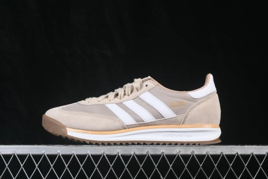 Adidas Originals SL 72 Retro Running Shoes with Classic Suede and Mesh Upper - JQ9554