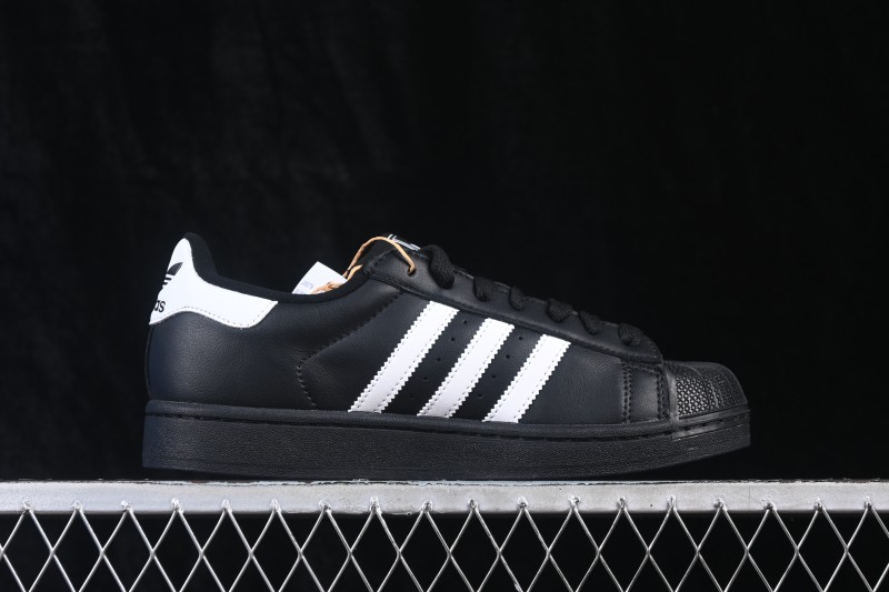 Adidas Superstar II Shell-Toe Casual Sneakers in Premium Leather - JI0079