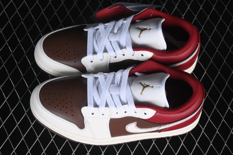 Nike Air Jordan 1 Low Chinese New Year Year of the Horse Limited Edition Low-Top Casual Skateboarding Shoes - IR7600-211