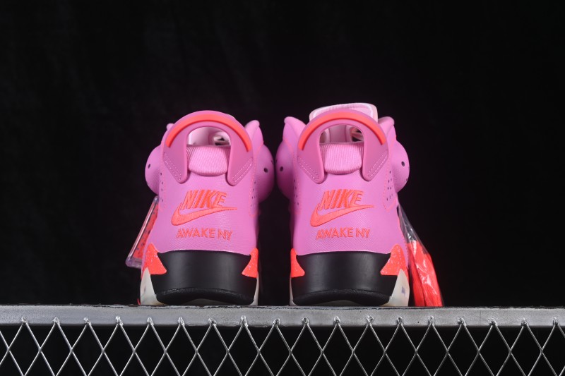 Jordan Air Jordan 6 Retro OG Sneakers with Playful Pink Accents - IQ5706-600