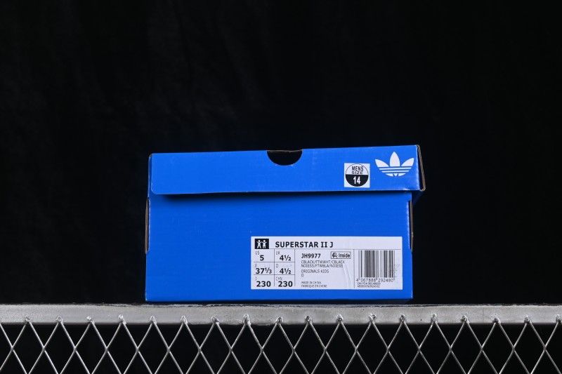 Adidas Originals Superstar II Classic Shell-Toe Casual Sneakers - JH9977