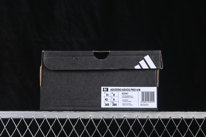 Adidas Adizero Adios 4 Lightweight Breathable Low-Top Running Shoes - KI3467