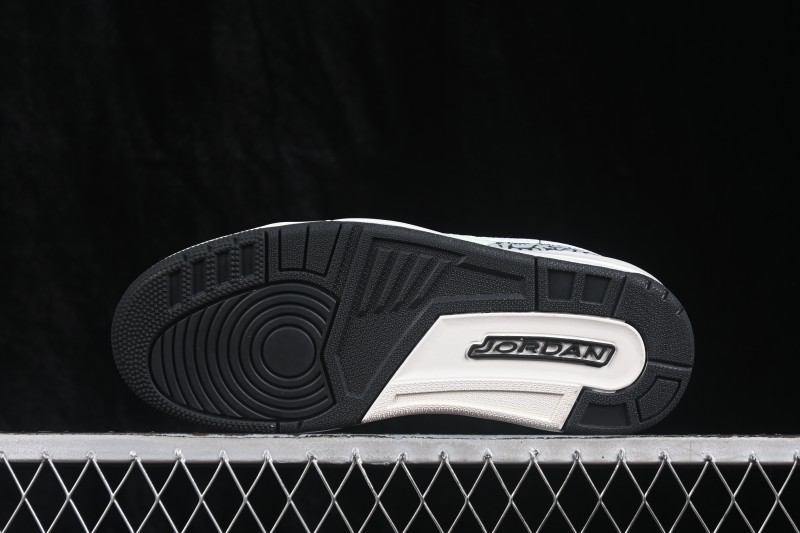 Nike Air Jordan Legacy 312 Low Basketball Shoes with Hook-and-Loop Strap Combination Upper - CD7069-007
