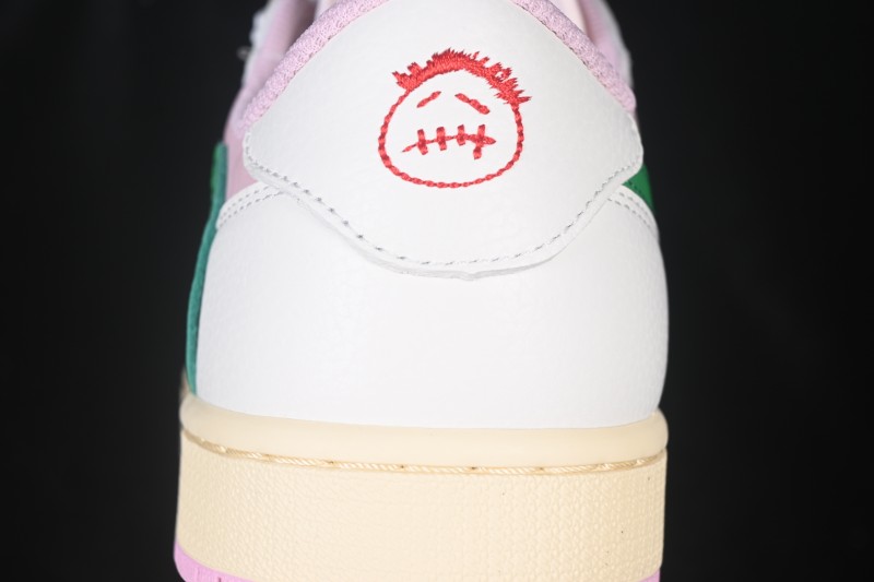 Nike Travis Scott x Air Jordan 1 Low OG AJ1 Collaboration Reverse Swoosh Sneakers - IQ7605-065