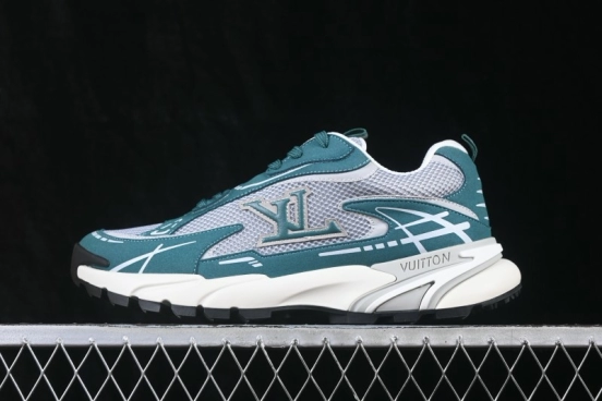 Louis Vuitton LV Tatic Runner Pharrell Williams Outdoor Functional Dad Shoes - Green
