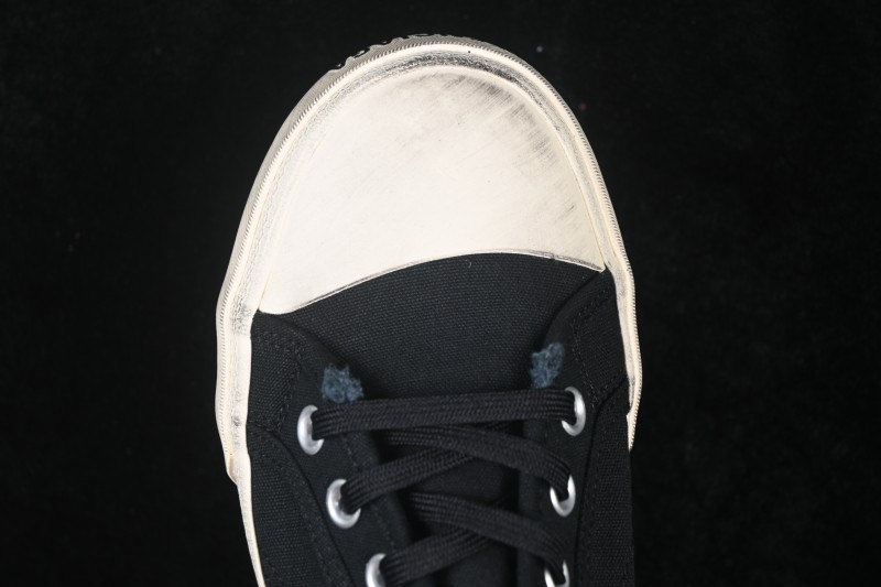 Balenciaga Paris Low Top Distressed Lace-Up High-Top Fashion Sneakers - W3RC11090