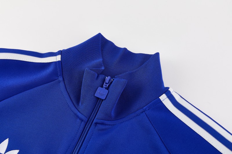 26/27 Argentina Colorful Blue Full Zipper Jacket + Long Pants