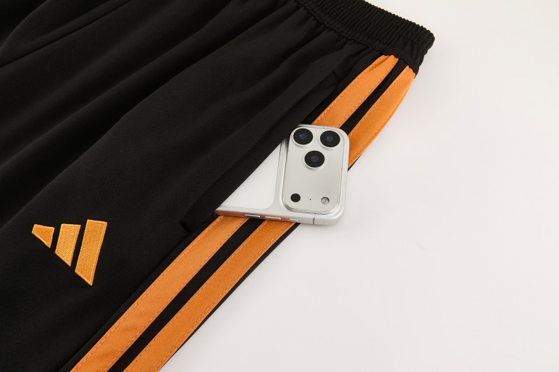 26/27 Arsenal Black Half Zipper Jacket Tracksuit + Long Pants