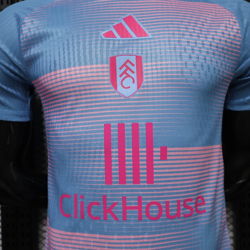 Player Version 26/27 Fulham FC Third Blue Pink Jersey