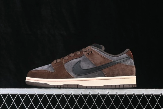 Nike SB Dunk Low Baroque Brown Adobe Retro Low-Top Skate Shoes - HQ1625-200