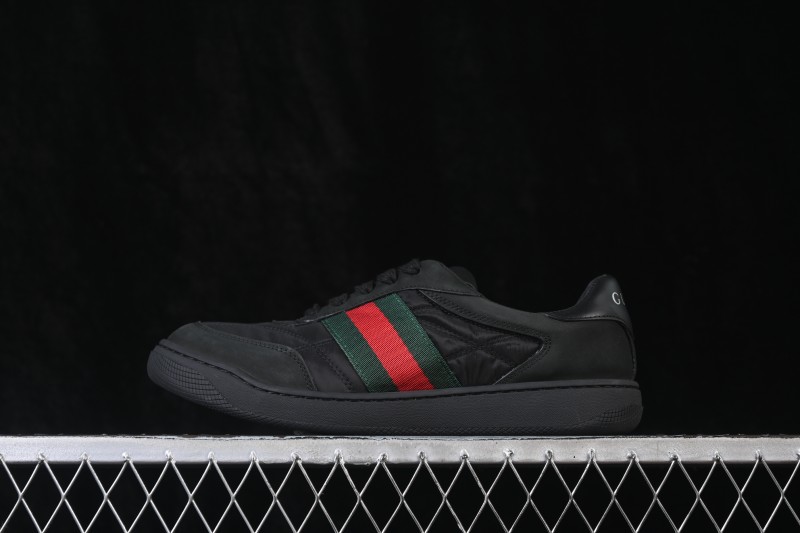 Gucci Primavera Screener Distressed Nylon Casual Sneakers - FAGIV9078