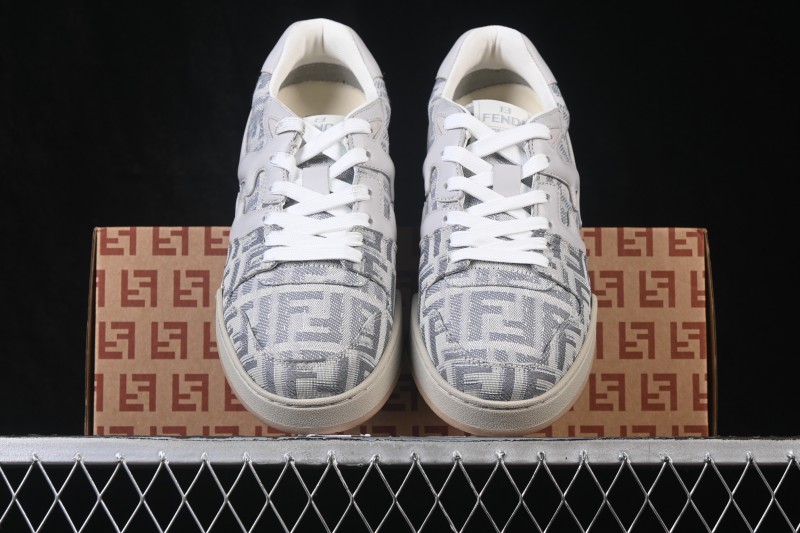 Fendi Match Round Toe Thick Sole Low-Top Casual Sneakers - AHH2F1FHS