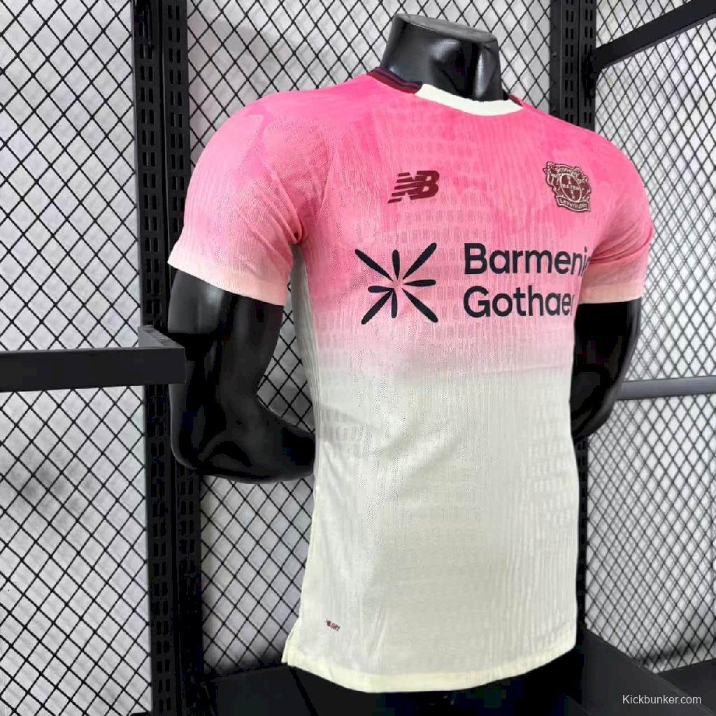 2025/26 Player Version Mens Bayer 04 Leverkusen Away Jersey