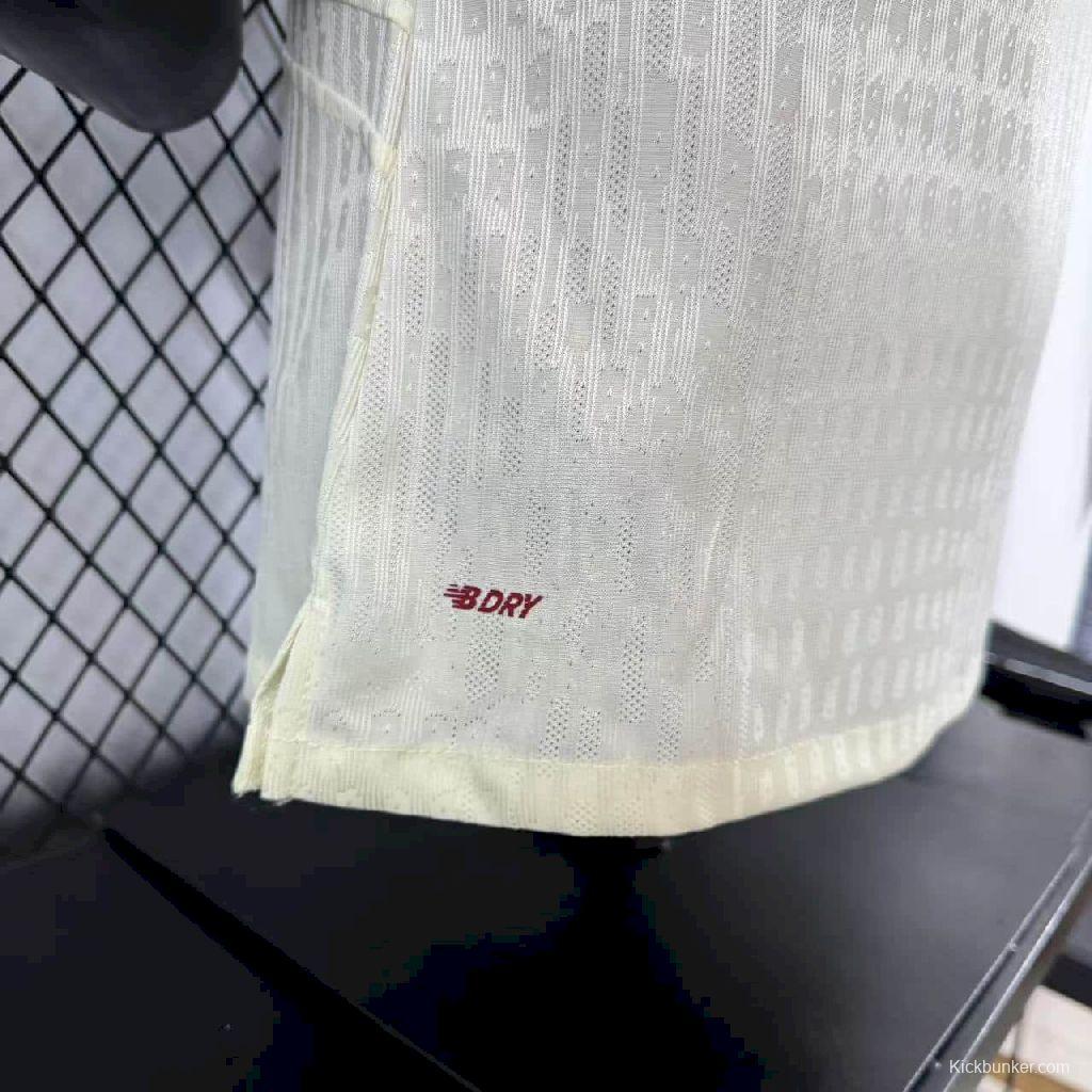 2025/26 Player Version Mens Bayer 04 Leverkusen Away Jersey