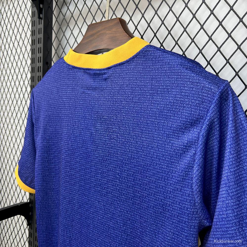 2000/01 Retro Deportivo Alaves Champions League Final Jersey