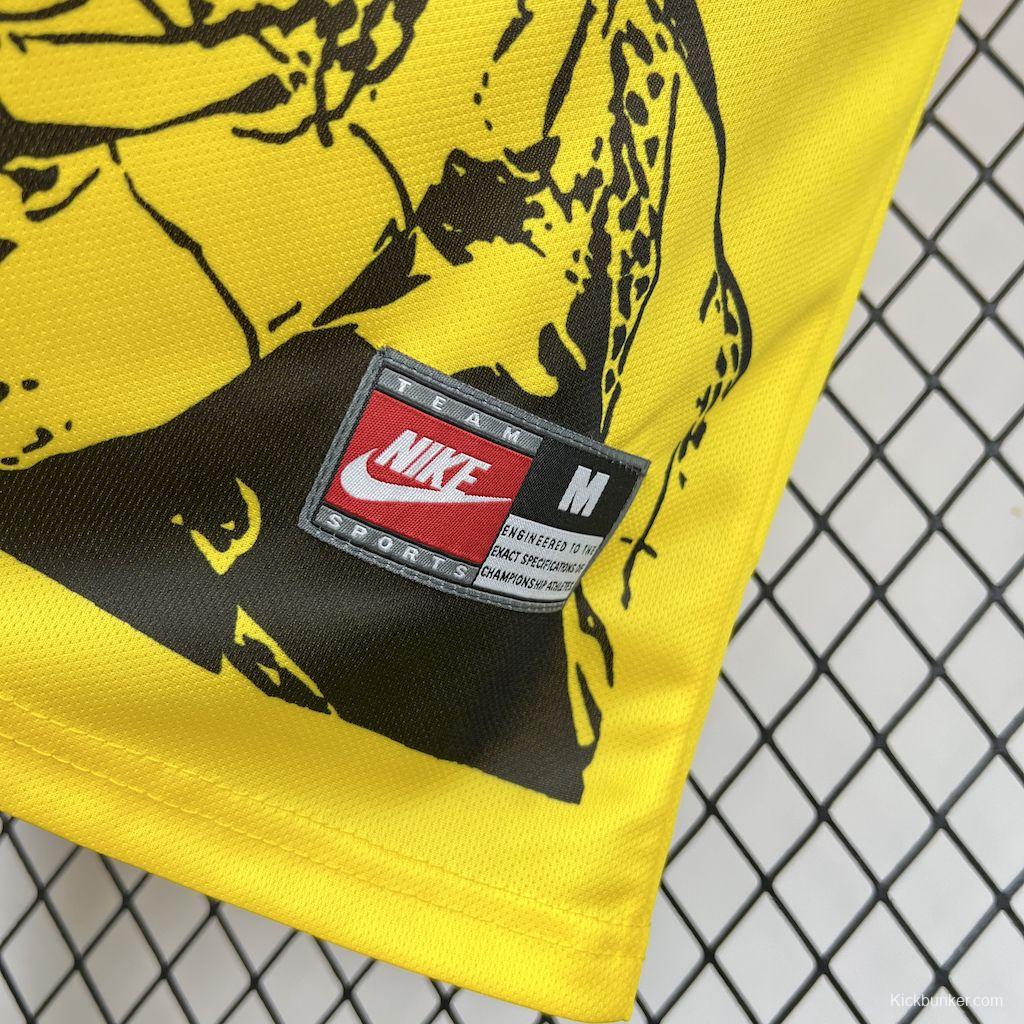 1998 Retro Brazil X Soldier Home Jersey