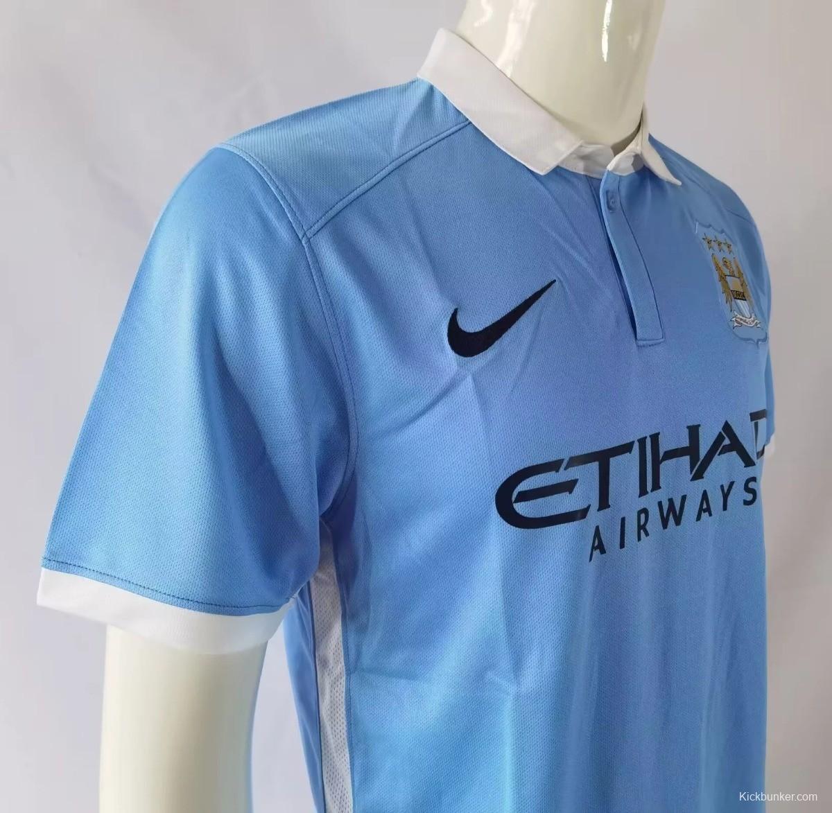 Retro 15/16 Manchester City Home Jersey