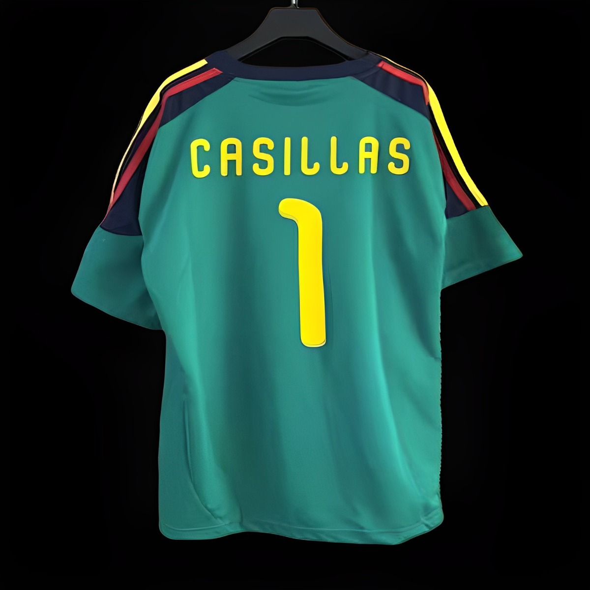 Retro 2010 Spain Green Goalkeeper Jersey