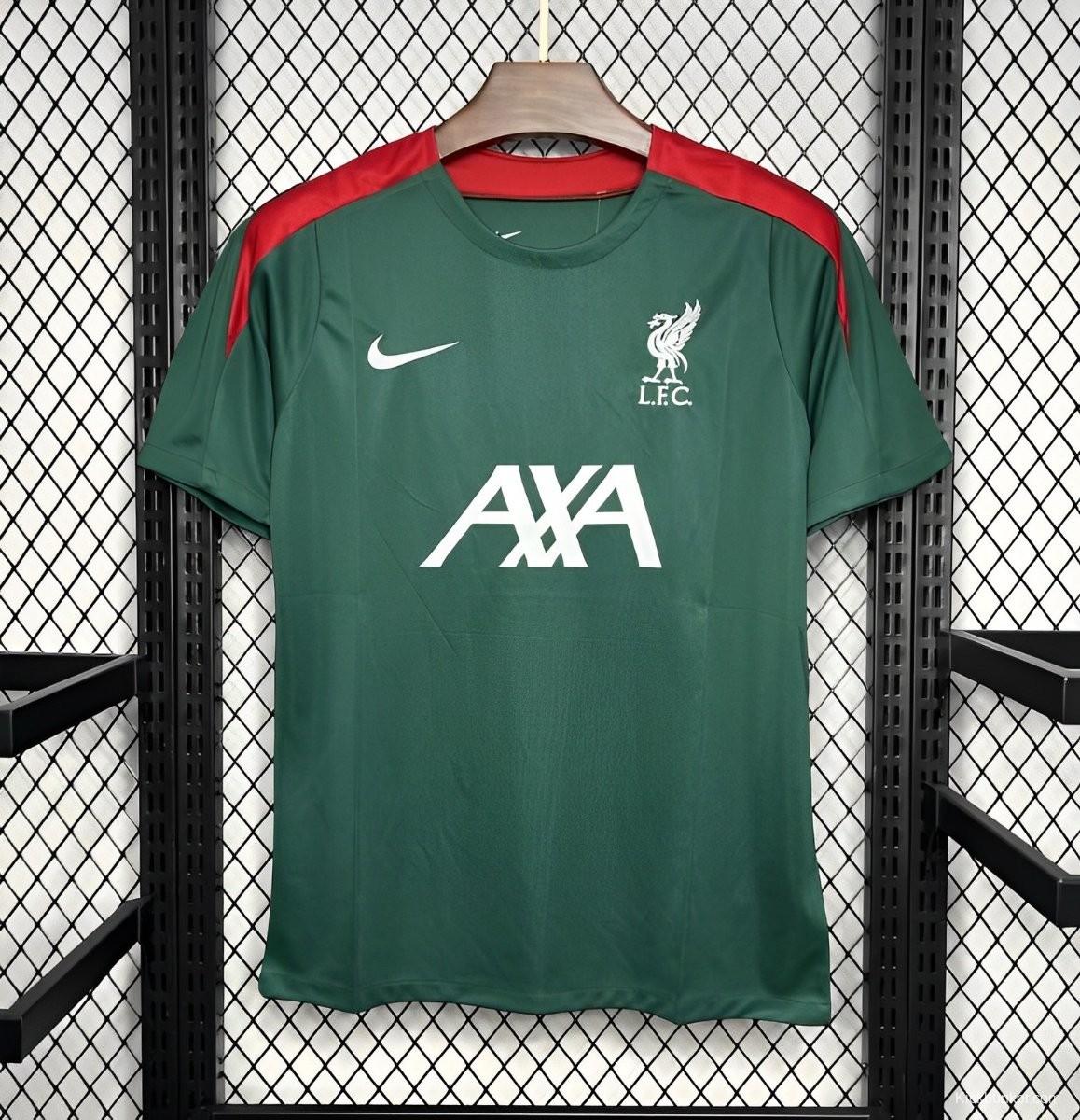 24/25 Liverpool Dark Green Pre-match Jersey