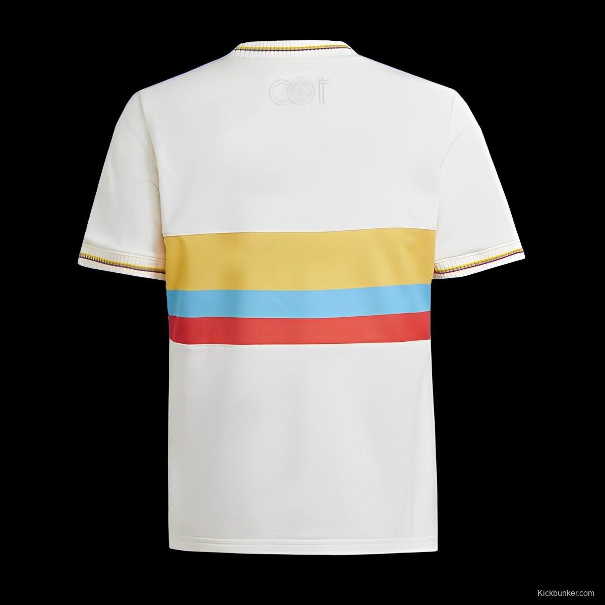 2024 Colombia White 120Th Anniversary Jersey