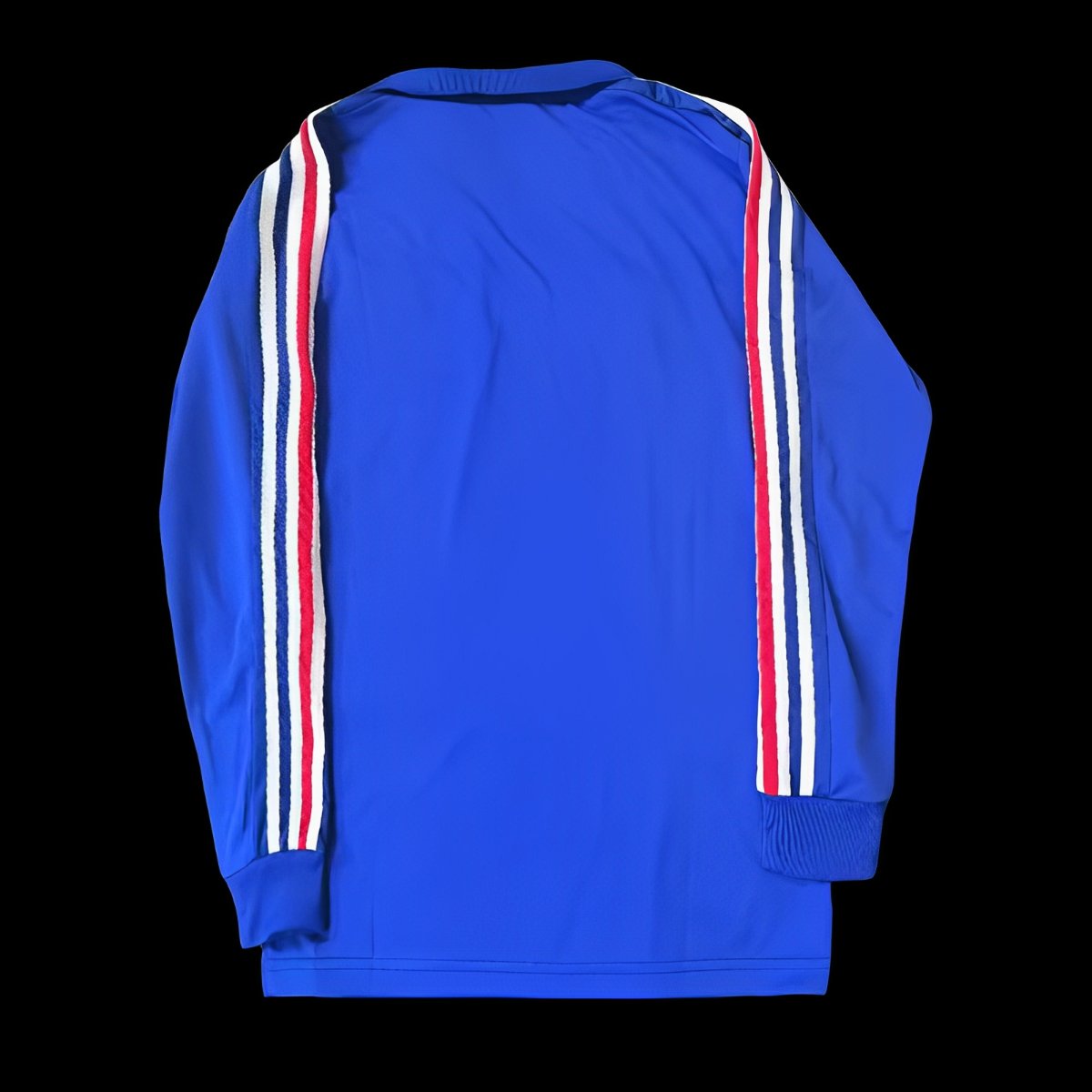 Retro  2004 France Home Long Sleeve Jersey
