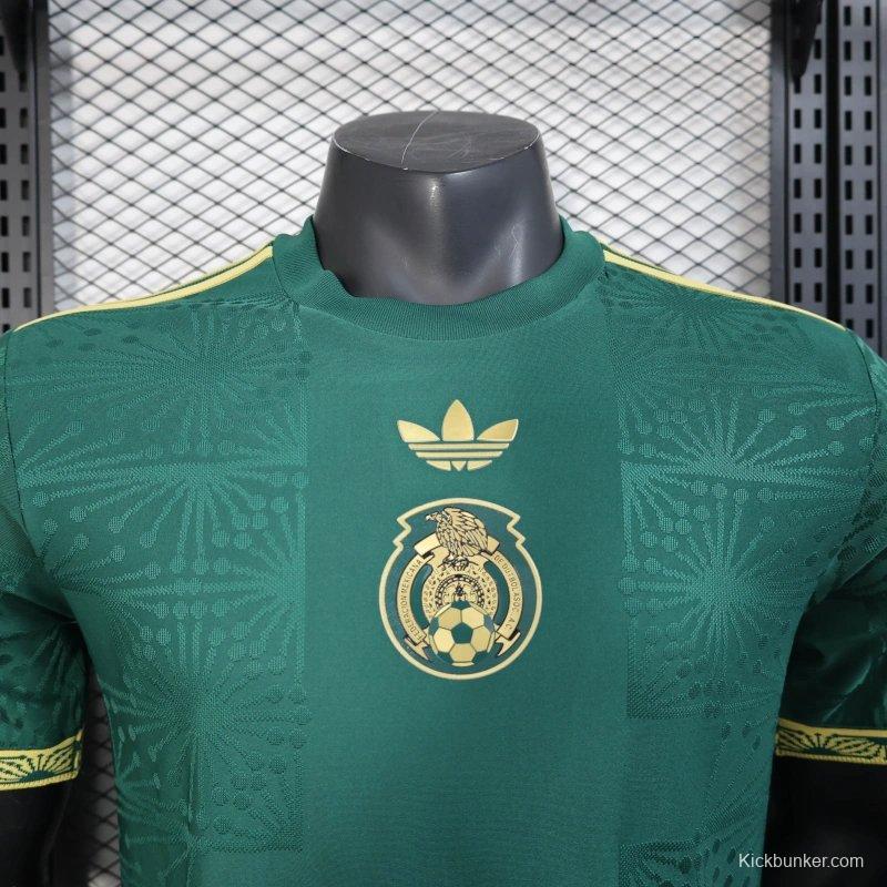 Player Version 2025 Mexico Gold Cup Green Special Jersey