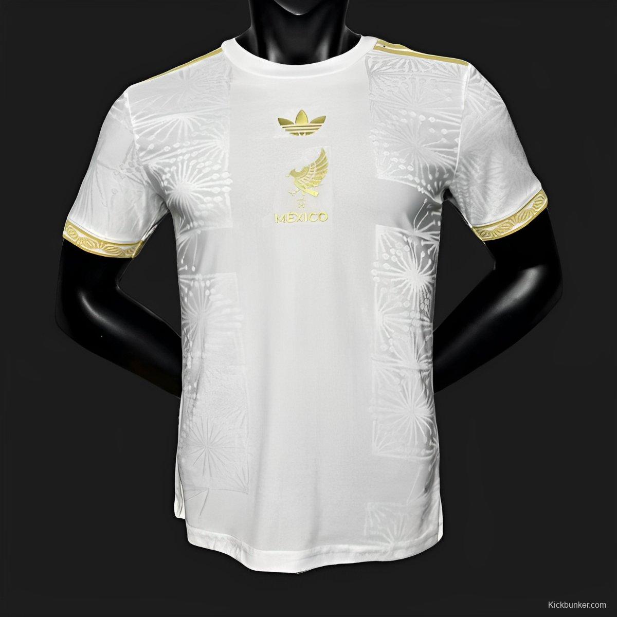 Player Version 2025 Mexico Gold Cup WHITE Jersey