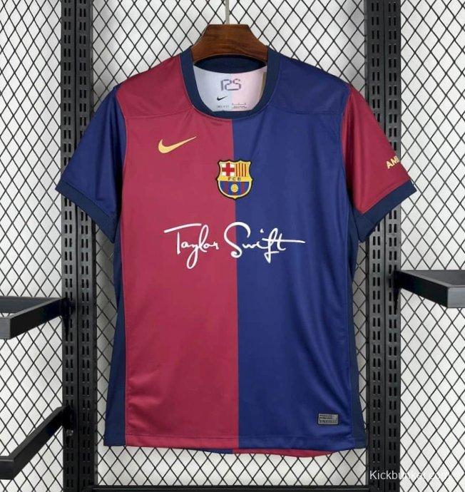 24/25 Barcelona x Taylor Swift Home Special Jersey