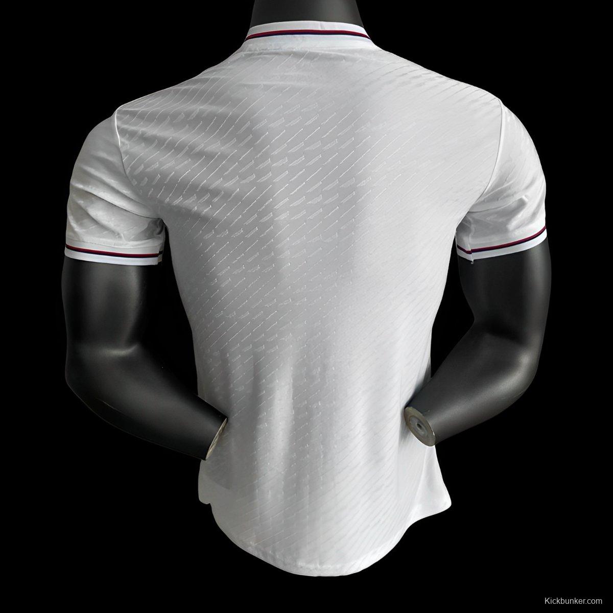 Player Version 25/26 Olympique Lyonnais WHITE Anniversary Jersey