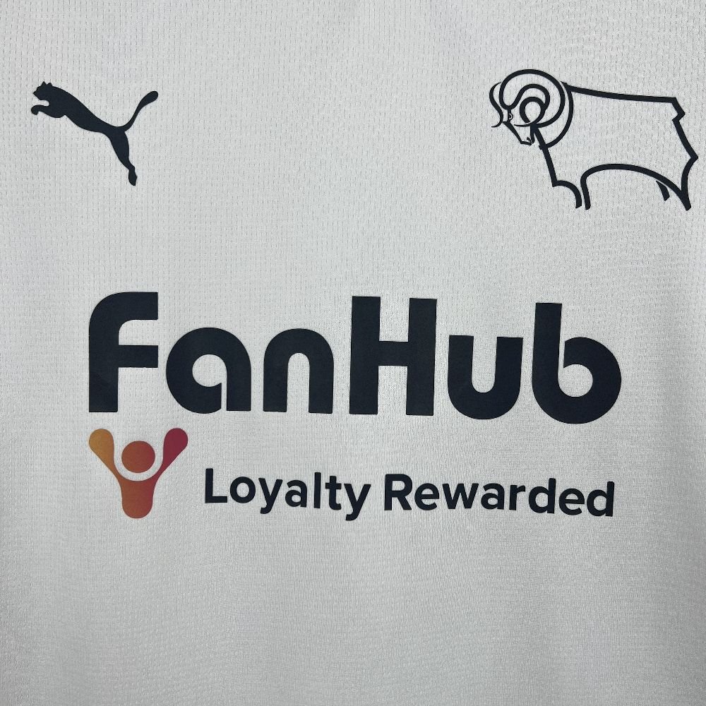 25/26 Derby County FC Home Jersey