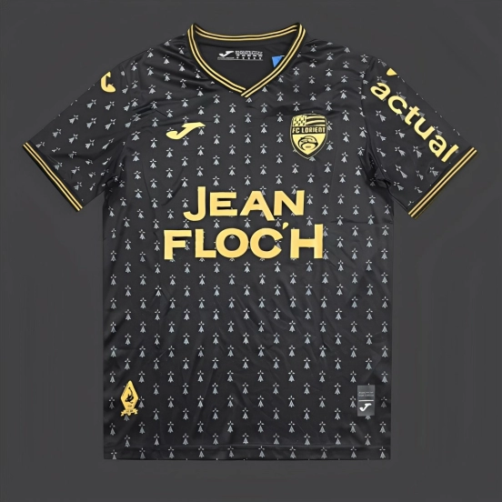 25/26 Lorient Third Black Jersey