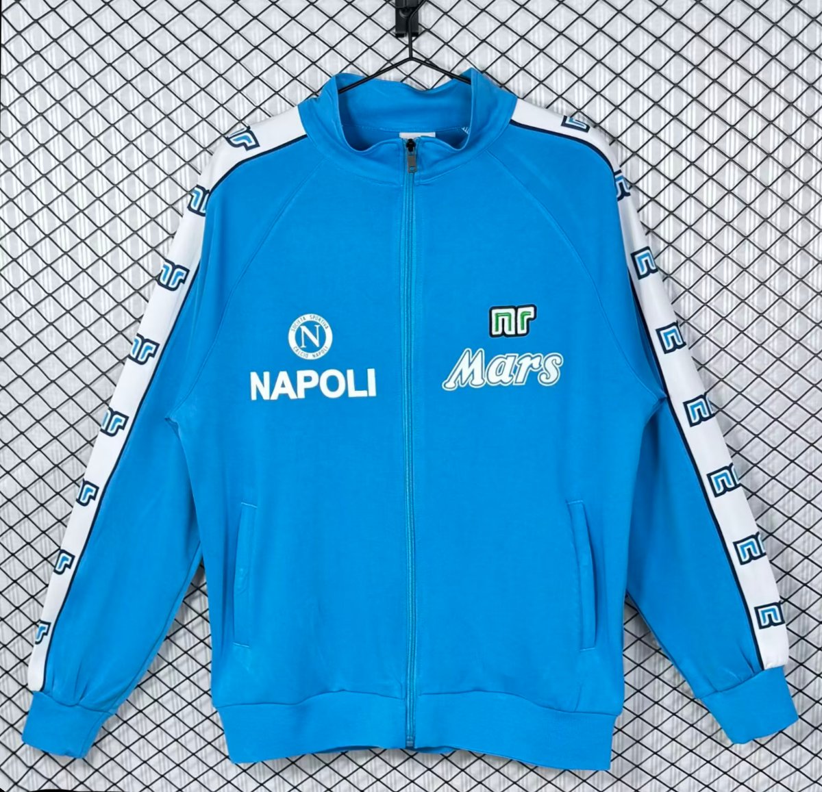 Retro 88/89 Napoli Home Full Zipper Jacket