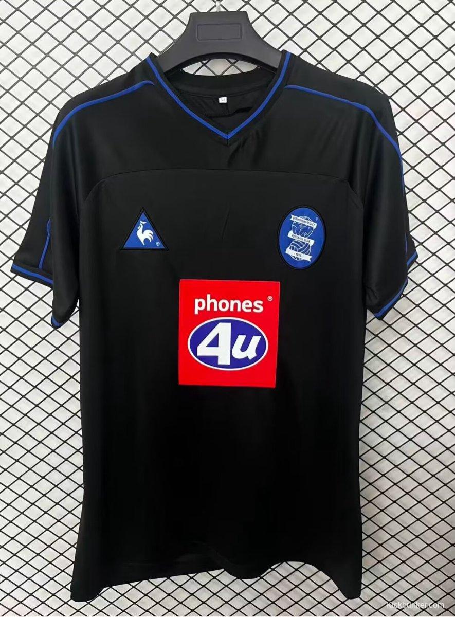 Retro 02/03 Birmingham City Away Black Jersey