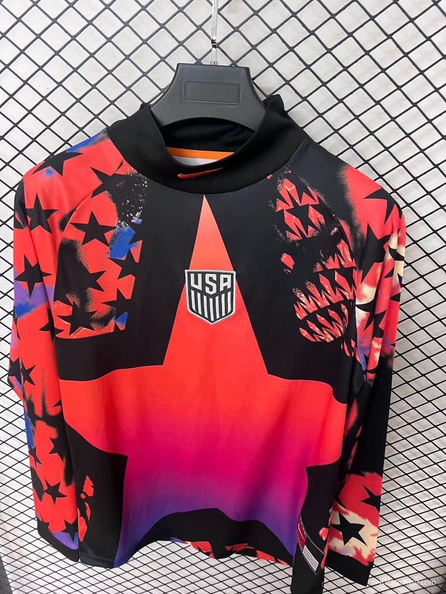 2026 USA Goalkeeper Long Sleeve Jeresy