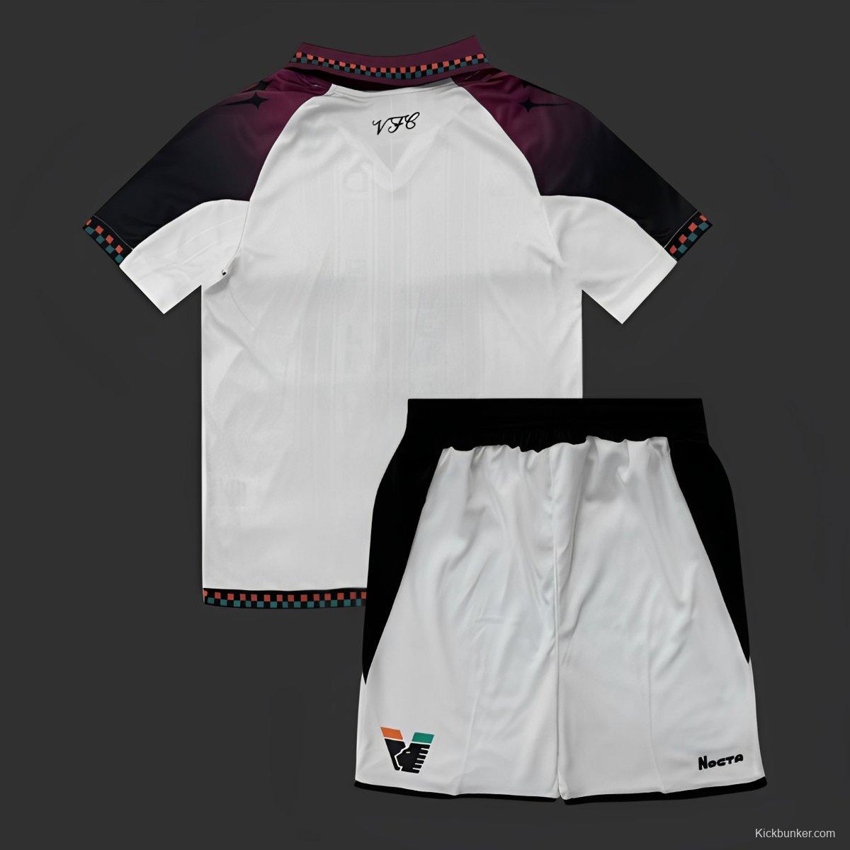 25/26 Kids Venezia Away White Jersey