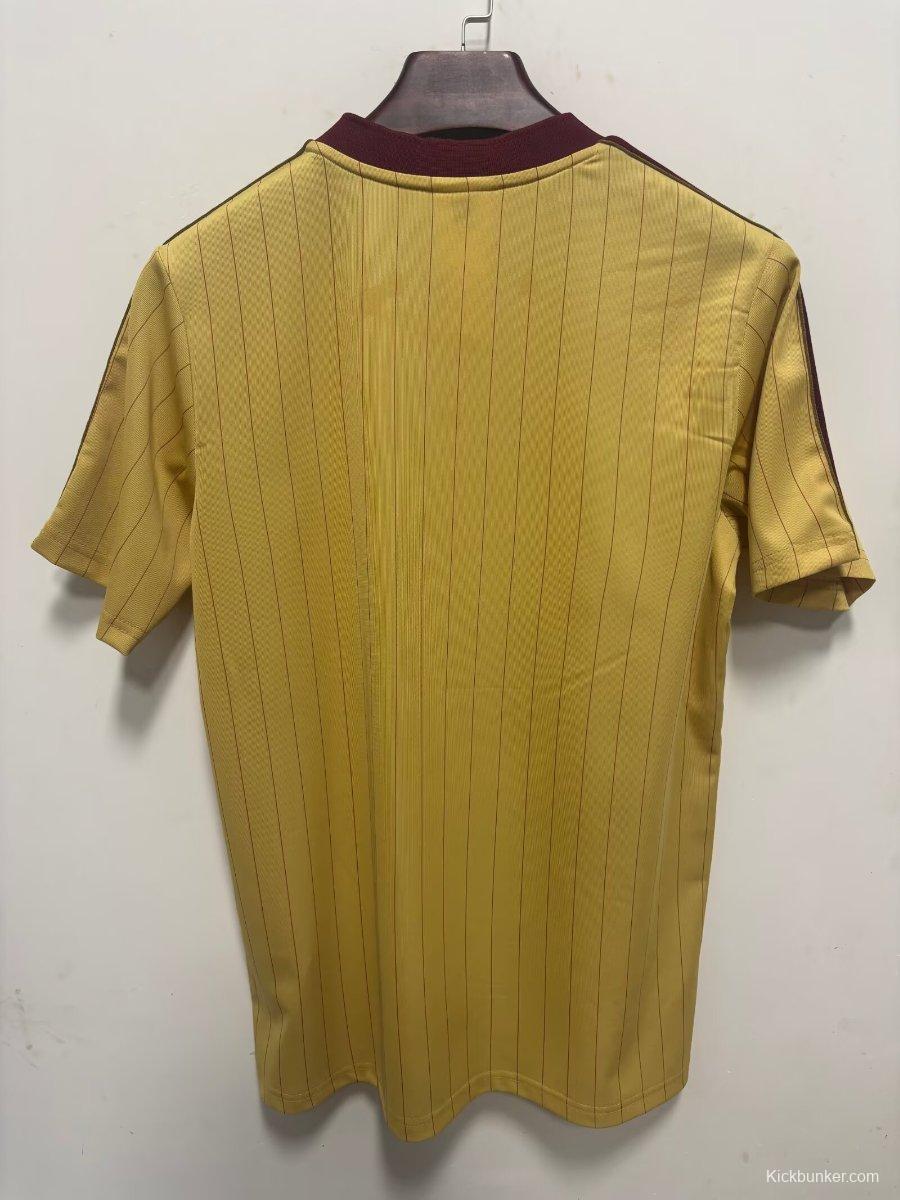 2026 Arsenal Adidas Terrace Icons Yellow Jersey