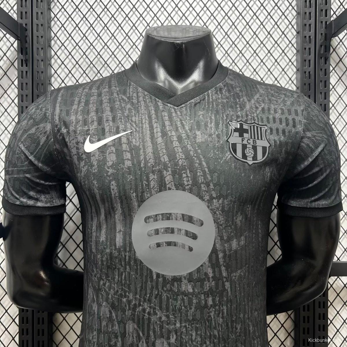 Player Version 25/26 FC Barcelona Black Special Edition Soccer Jersey