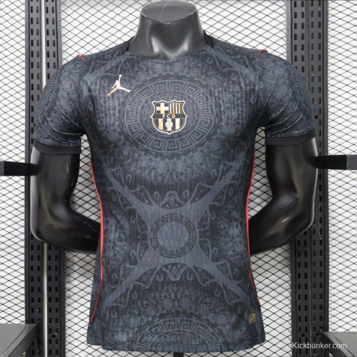 Player Version 26/27 FC Barcelona Dark Black & Red Special Edition Jersey