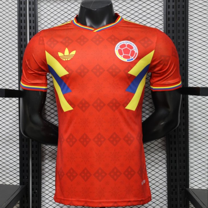 Player Version 2026 Colombia Special Edition  Away Red Jersey
