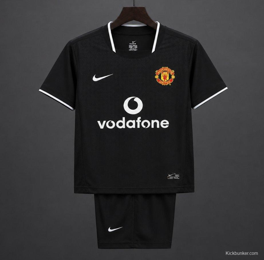 Retro Kids 03/04  Manchester United Away Jersey