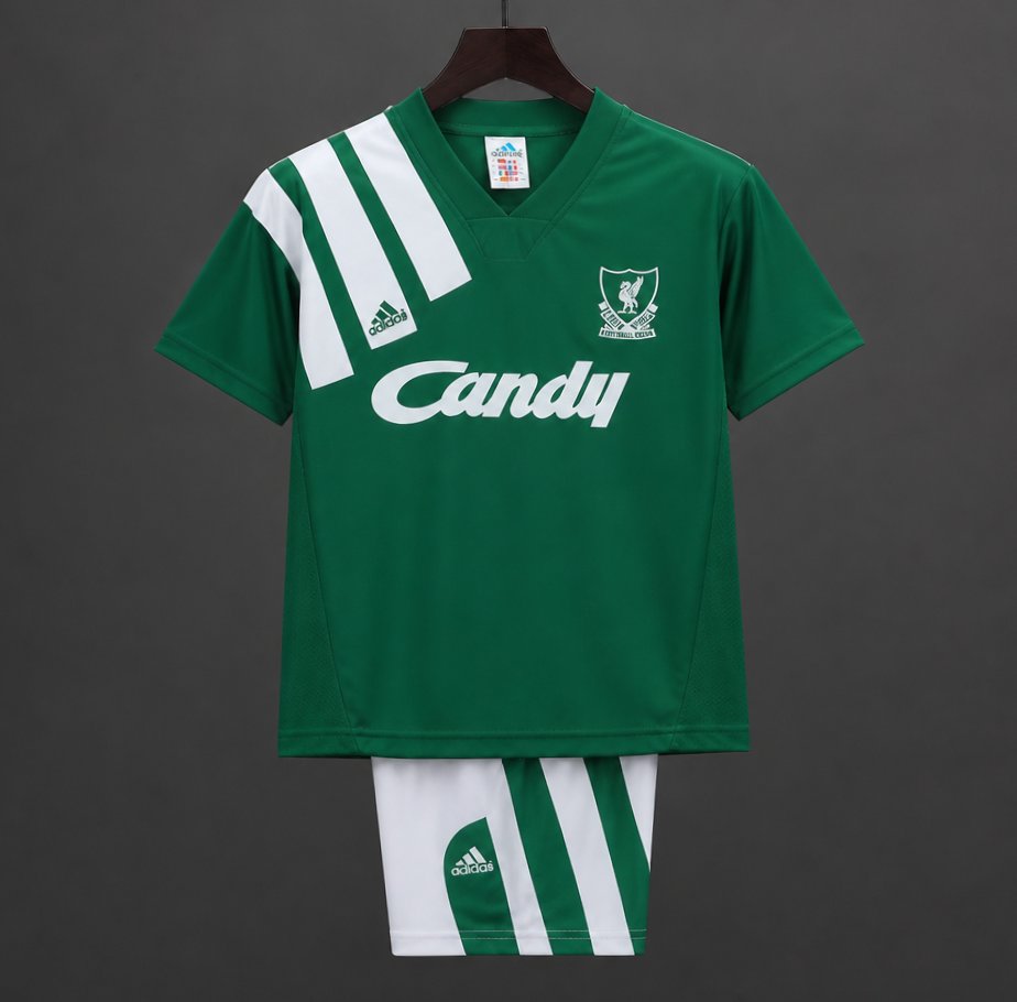Retro Kids 91/92  Liverpool Away Jersey