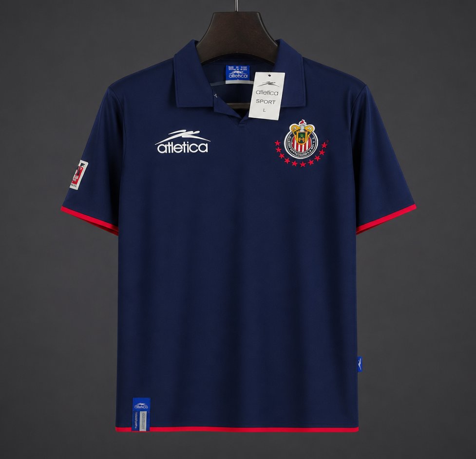 Retro 03/04 Chivas Guadalajara Away Navy Jersey