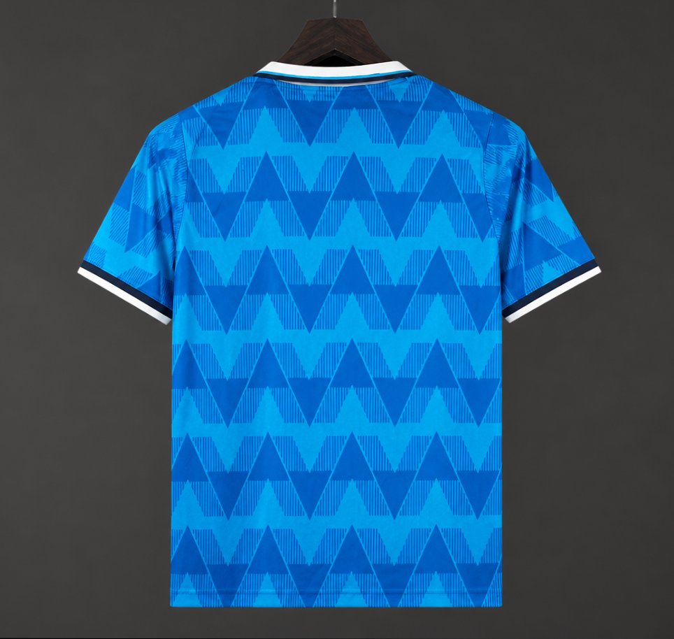 Retro 89/90 Lazio Home Blue Jersey