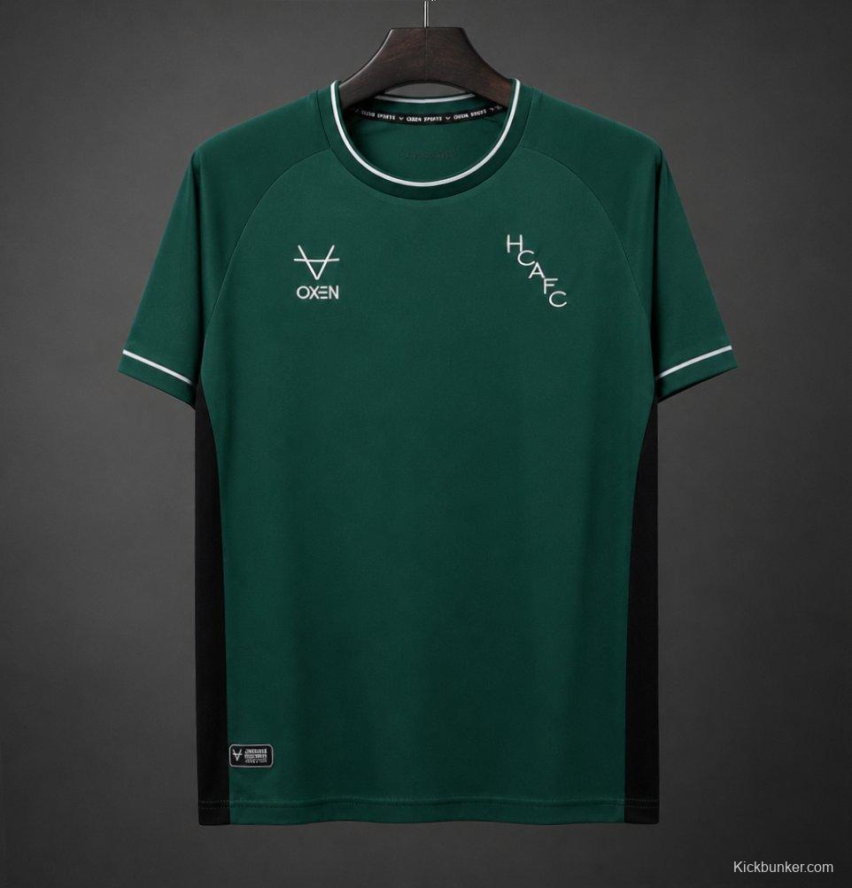 26/27 Hull City Green with Black Side Panel Training Jersey